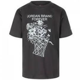 Camiseta para Niños Jordan Brand Forever  Negro