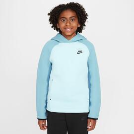 Sudadera para Niños  Nike Sportswear Tech Fleece Azul