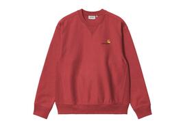 Sudadera Carhartt American Embroidery Sweat Rojo