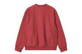 Sudadera Carhartt American Embroidery Sweat Rojo