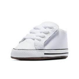 Zapatilla Converse Cribster Mid Piel Bebé Blanco