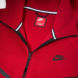 Chaqueta  Capucha  para Hombre Nike Teche Fleece  Rojo