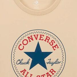 Camiseta de Converse para hOMBRE Chuck Patch  Vainilla