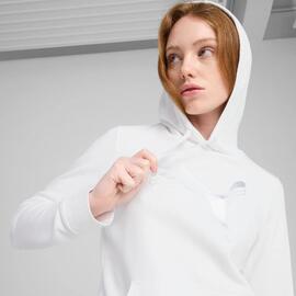 Sudadera Capucha para  Mujer  Puma Metallic  Blanco