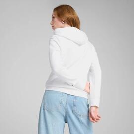 Sudadera Capucha para  Mujer  Puma Metallic  Blanco