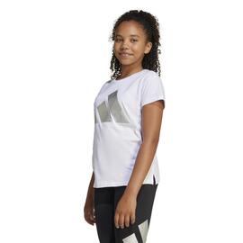 Cam. Jr. Adidas Glam T Blanca/Negro