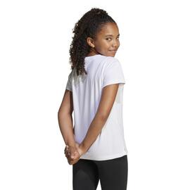 Camiseta Adolescente  Adidas Glam T Blanca