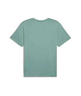 Camiseta Puma Tad Essentials Hombre Verde