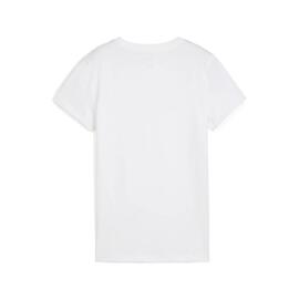 Camiseta  Puma Essentials Metalic Blanco