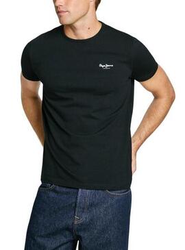 Camiseta  Pepe Jeans Original  Negro