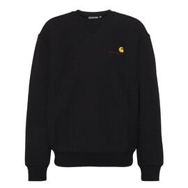 Sudadera Carhartt American Script  Negro