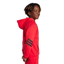 Sudadera Adolescentes  Adidas 3Stripes  Rojo