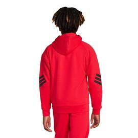 Sudadera Adolescentes  Adidas 3Stripes  Rojo