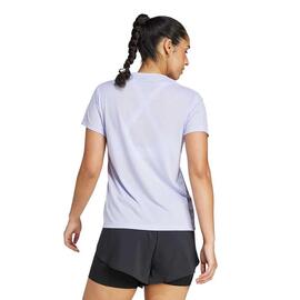 Camiseta Mujer Adidas Tr-Es Crew Lila