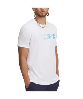 Camiseta Under Armour Fly In Logo Short Sleeve Blanco