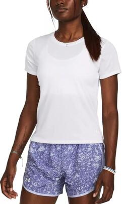 Camiseta  Running para  Mujer  Under Armour Launch  Blanco