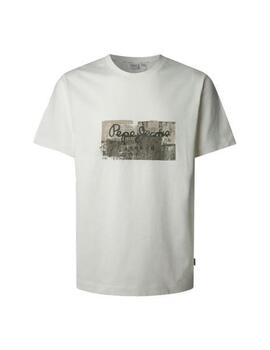 Camiseta  Pepe Jeans Dalter  para Hombre Beige