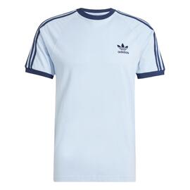 Camiseta  Adidas 3 Stripes  Celeste