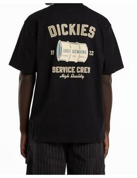 Camiseta Dickies MN Service Crew SS Negro