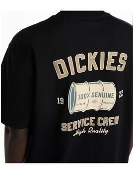 Camiseta Dickies MN Service Crew SS Negro