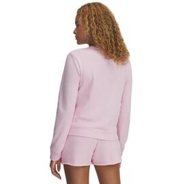 Sudadera  Mujer  Under Armour Rival Terry Rosa