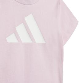 Conjunto Inf Adidas T-SET Rosa