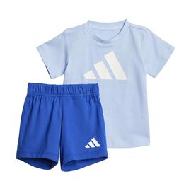 Conjunto Infantil Adidas T-SET 160 AZUL