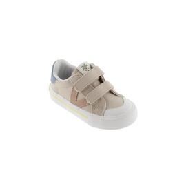 Zapatilla Niños Victoria Tribus Tiras Lona Beige