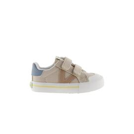 Zapatilla Niños Victoria Tribus Tiras Lona Beige