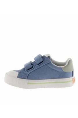 Zapatilla para NIÑOS Victoria Tribus Tiras Lona Azul