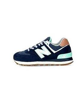 New balance 574 azul mujer online