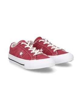 Zapatilla  Converse One Star Burdeos