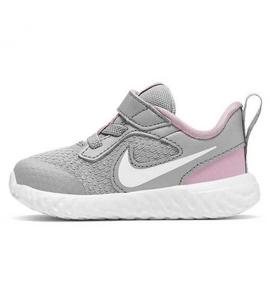 Zapatilla Infantil Running NIKE REVOLUTON 5 GRIS