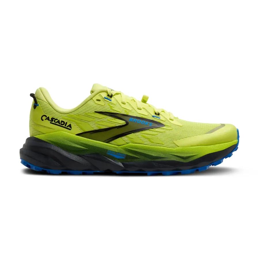 Zapatilla Brooks Cascadia 19 Amarillo Azul